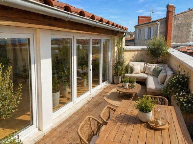 Architecture À Réinventer T3 Duplex Avec Terrasse 77m² Bordeaux
