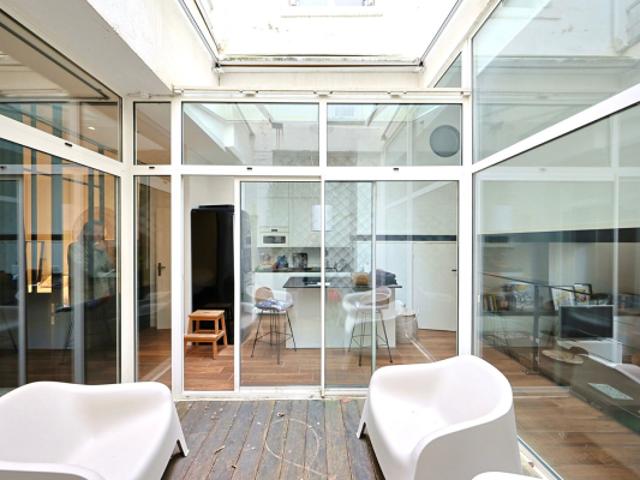 Architecture transformée 2019 Loft avec patio