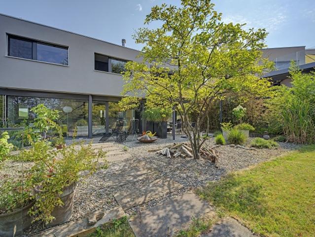 Architektur trifft Natur – grosszügiges Einfamilienhaus mit Einliegerstudio & Weitsicht