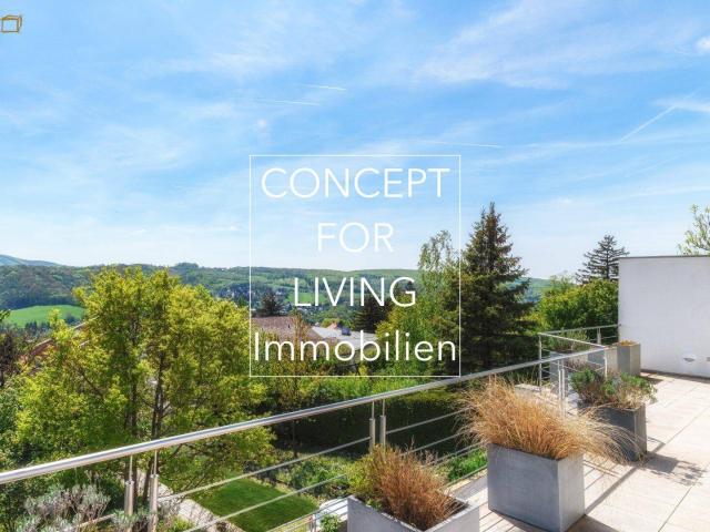 ARCHITEKTEN VILLA | AM ÖLBERG | südlage | luxus pur | fernblick auf klosterneuburg und skyline von wien