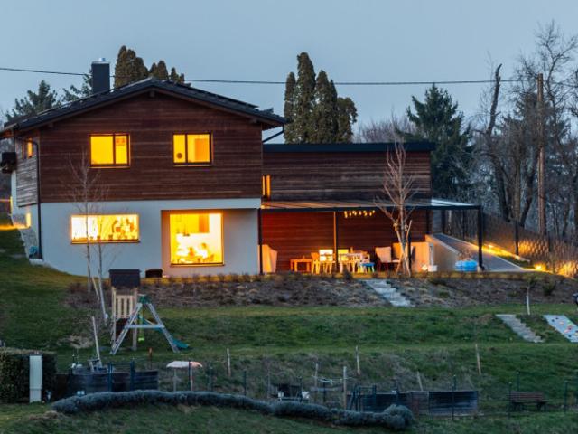 Architektenhaus BJ 2023 in nachhaltiger Premiumbauweise – Ruhe & Weitblick nahe Graz