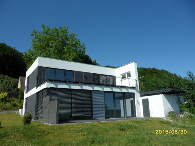 Architektenhaus mit eigenem Naturschutzgebiet und Weitblick in die Weserauen