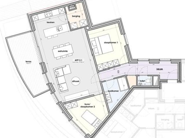 Ardooie Residentie De Monseigneur Appartement 2.1
