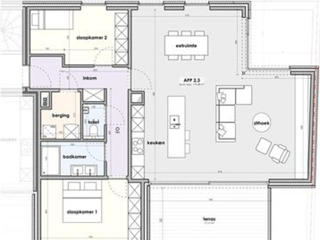 Ardooie Residentie De Monseigneur Appartement 2.3