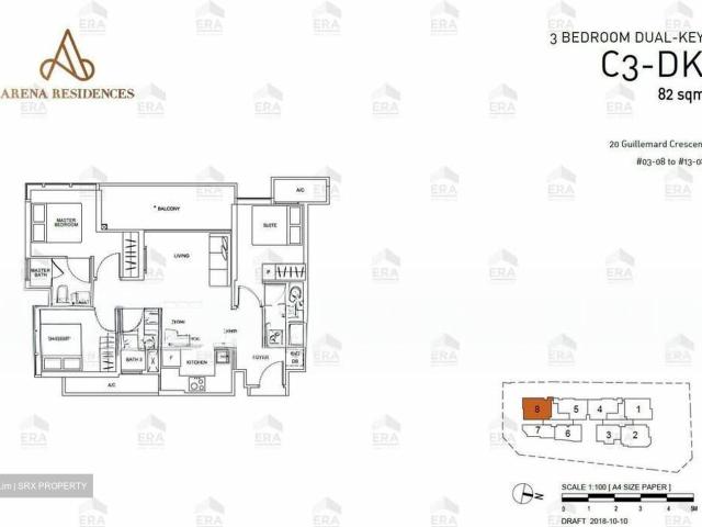 Arena Residences D14, Apartment