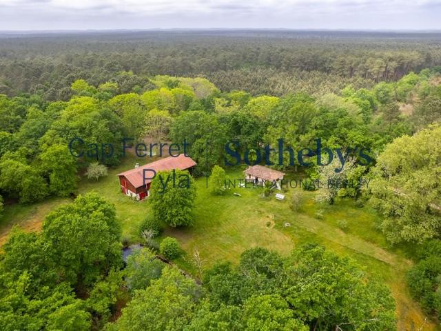 Arès Propriété Forestière Avec Piscine Sur Une Parcelle De. 250m² Arès