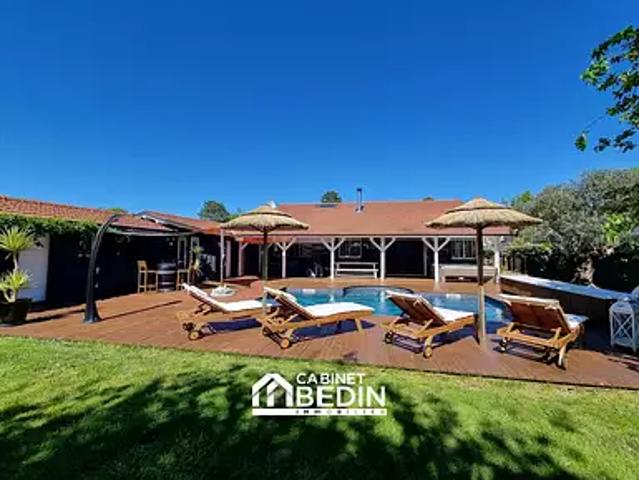 Arès 33740 Achat / Vente maison 6 pièces t6 au dernier étage piscine