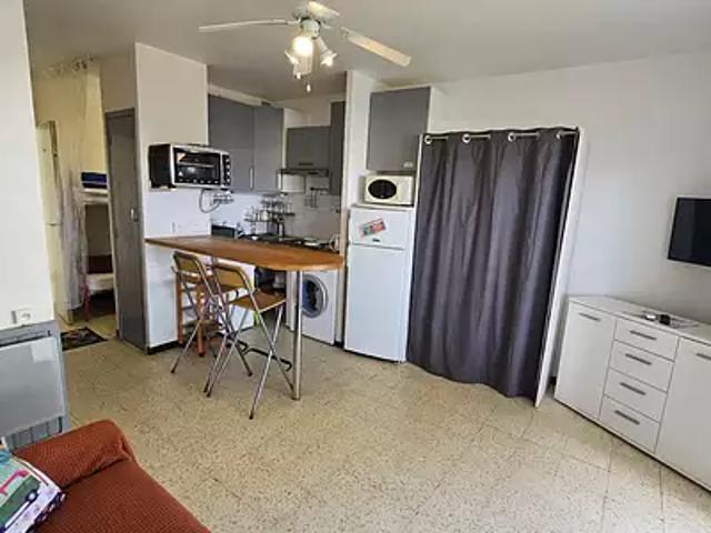 Argelès Plage 66700 Achat / Vente appartement 1 pièce t1 terrasse