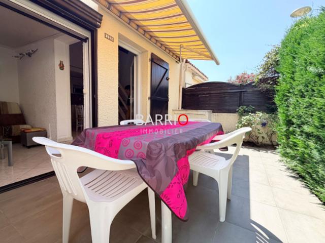 ARGELES SUR MER, pavillon 2 chambres, terrasse