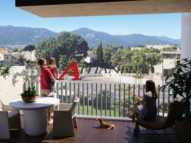 Argeles Village Appartement 3 Pièces 1er Etage Parking