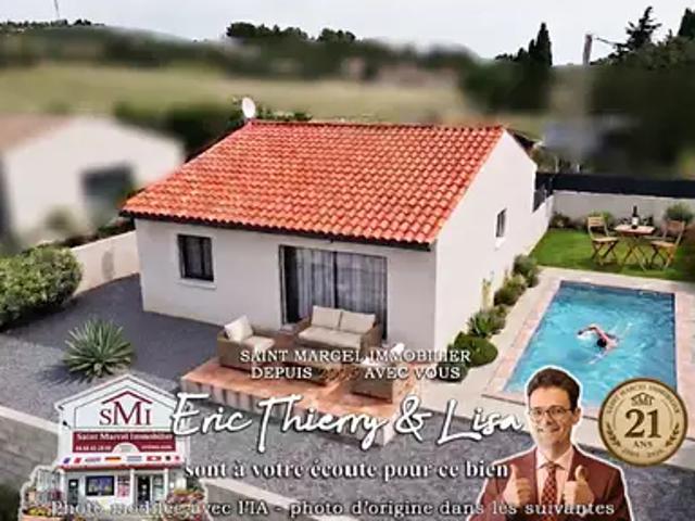 Argeliers 11120 Achat / Vente maison 3 pièces t3