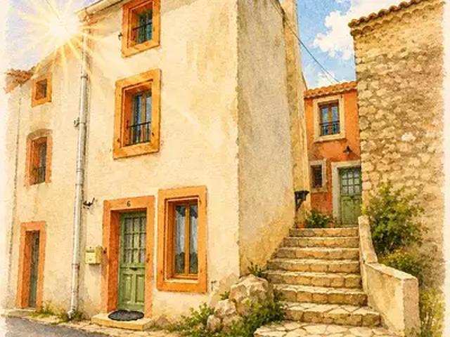 Argeliers 11120 Achat / Vente maison 7 pièces t7 jardin terrasse