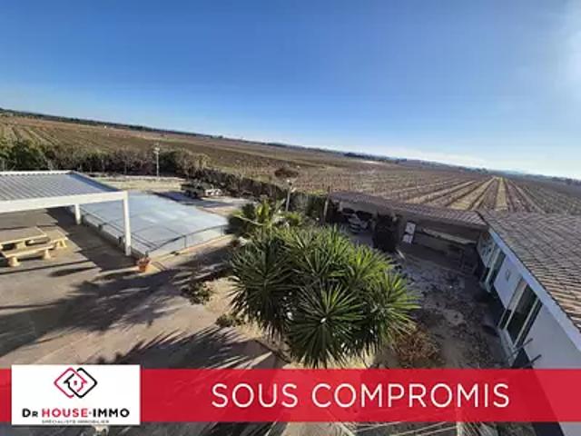 Argeliers 11120 Achat / Vente maison 7 pièces t7 piscine terrasse