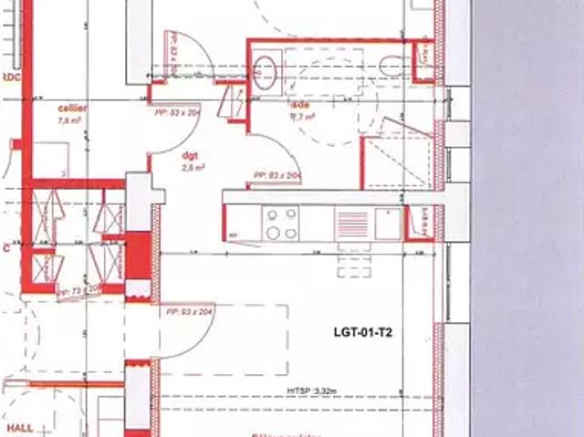 Argentan 61200 Achat / Vente appartement 2 pièces t2 cave