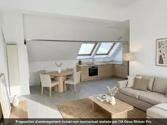 Argenteuil 95100 Achat / Vente appartement 3 pièces t3 au dernier étage cave