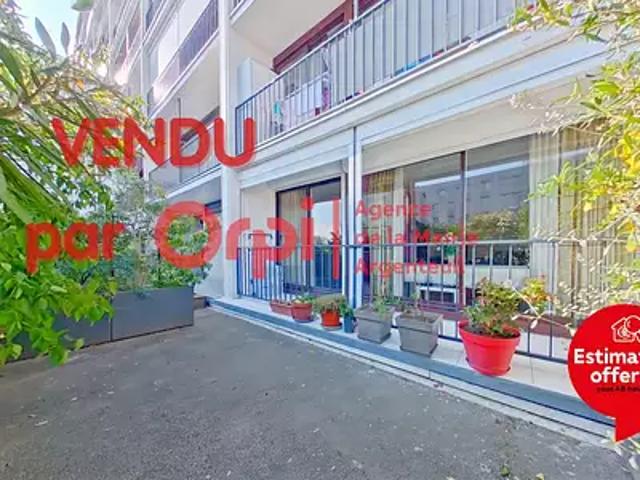 Argenteuil 95100 Achat / Vente appartement 3 pièces t3 balcon