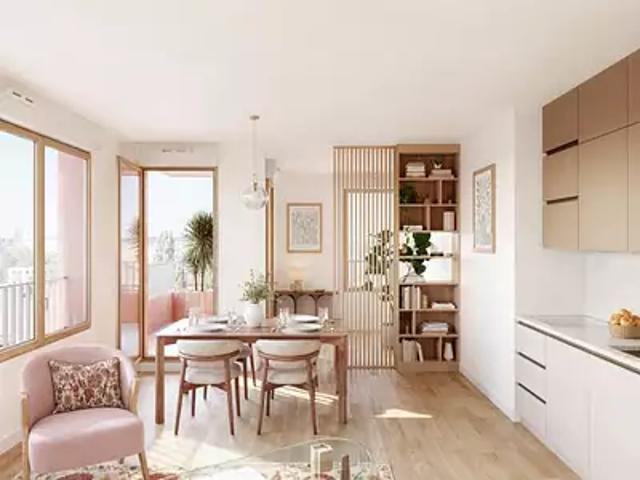 Argenteuil 95100 Programme neuf appartement neuf à vendre t3 LMNP TVA 5,5%