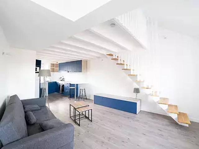 Argenton sur Creuse 36200 Location appartement 2 pièces t2 au dernier étage cave