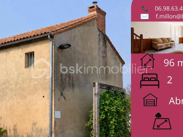 Argentonnay – Maison de caractère avec 2 suites 96 m²