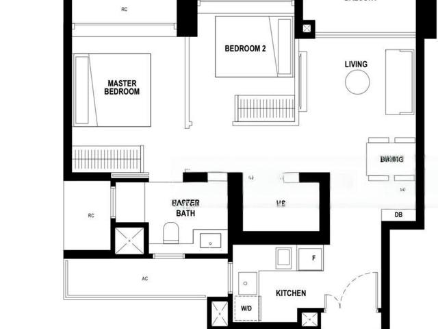 Arina East Residences D15, Apartment