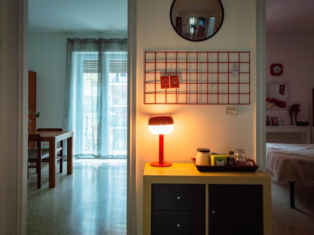 Ari's house in the Pigneto area