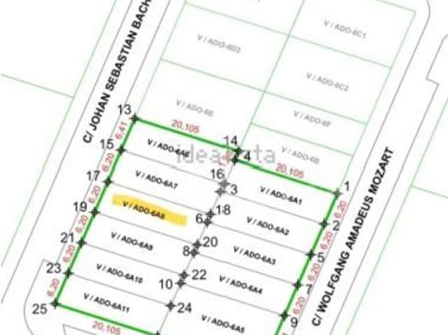 ARKIA Estudio te ofrece SOLAR URBANO EN VENTA en PUERTO SAGUNTO SAN JOSÉ LOS