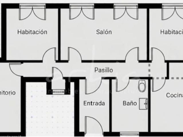 ARKIA Inmuebles & Arquitectura. Te ofrece Piso en Venta en Valencia. LOLIVERETA