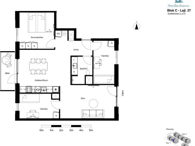 Arkitektoniske kvalitetslejligheder med enestående beliggenhed