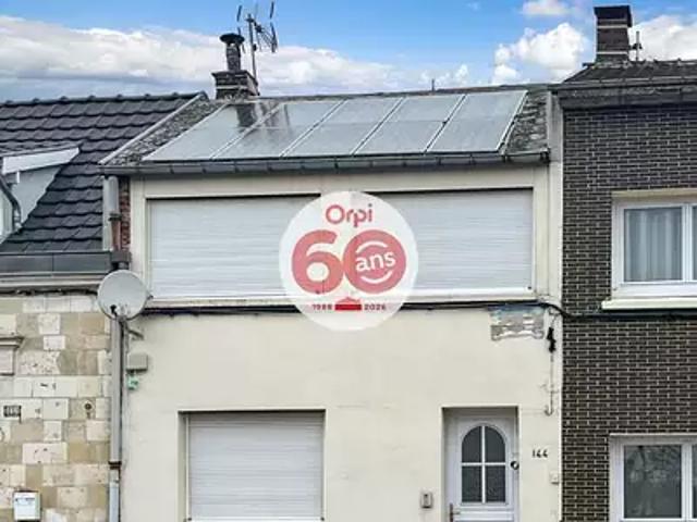 Arras 62000 Achat / Vente maison 3 pièces t3 jardin cave