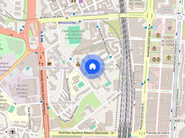 Arrenda se apartamento T2 em Lisboa perto da Gare do Oriente