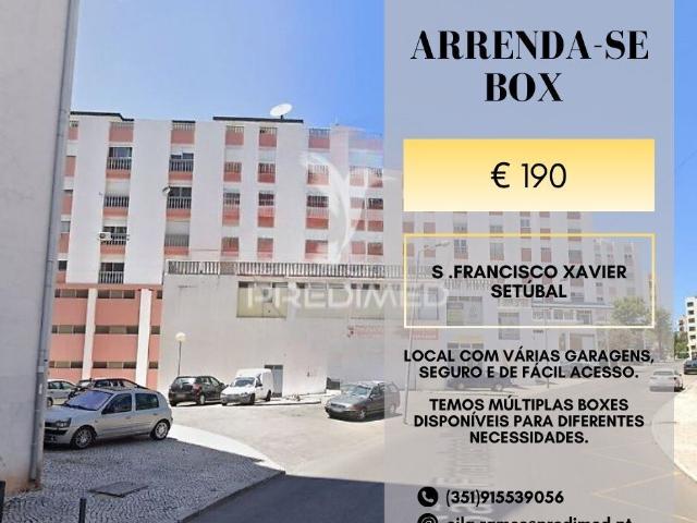 Arrenda se Box S.Francisco Xavier /Setúbal 190€