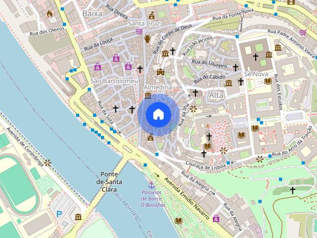 Arrenda se quarto mobilado em Coimbra