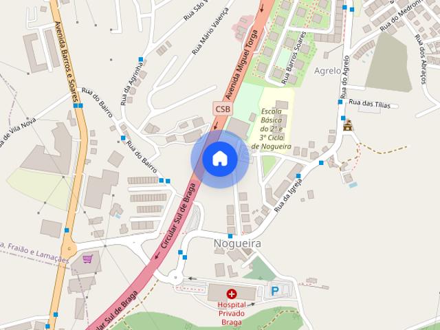 Arrendamento T2 em moradia com jardim e aparcamento