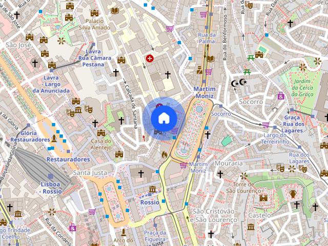 Arrendo apartamento T1 na Baixa da Cidade de Lisboa