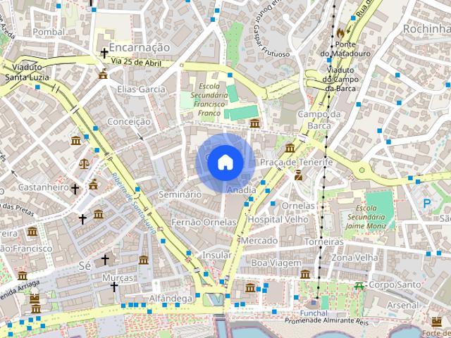 Arrendo apartamento T1 no Funchal