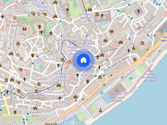 Arrendo apartamento T1 em Alfama Lisboa