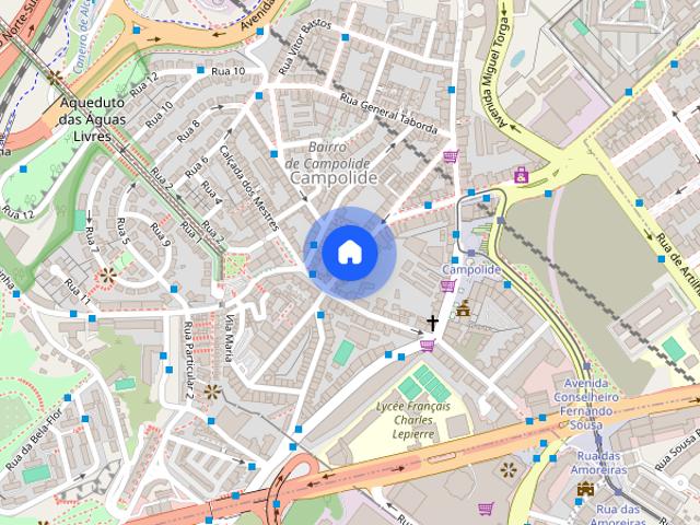 Arrendo apartamento T1 Lisboa Campolide