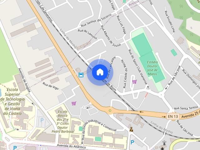 Arrendo apartamento T2 na rua cidade Riom