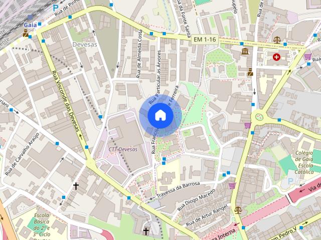 Arrendo apartamento T3 central em VNGaia