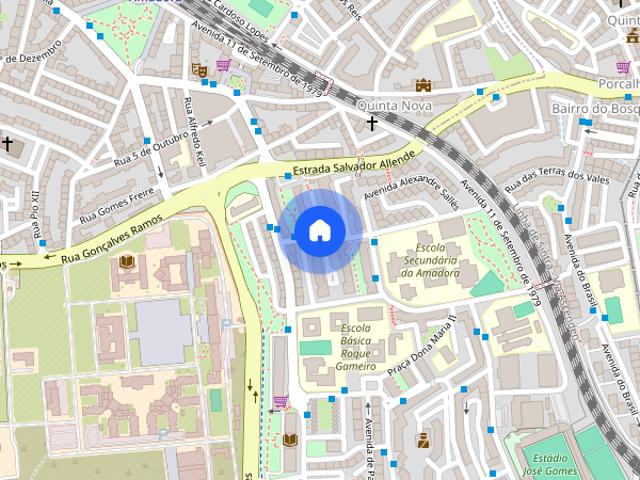 Arrendo quarto Amadora rua Pais Ramos