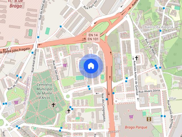 Arrendo quarto Braga rua Padre Antonio Vieira