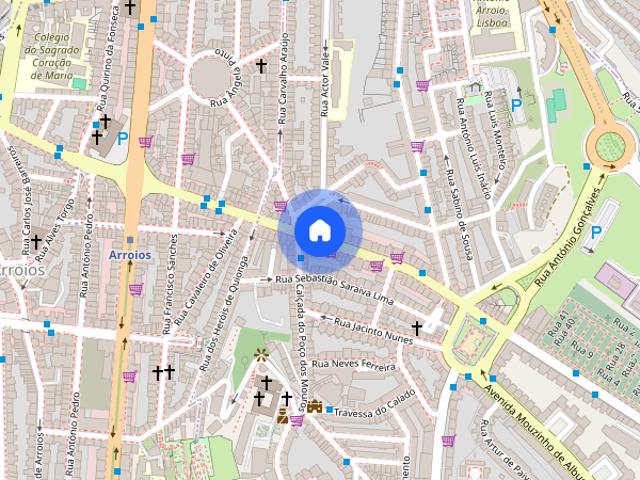 Arrendo quarto com casa de banho privativa em Lisboa