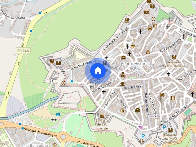 Arrendo quarto em Elvas rua de Passo