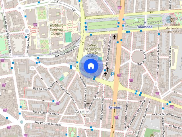 Arrendo quarto em Lisboa junto ao IST