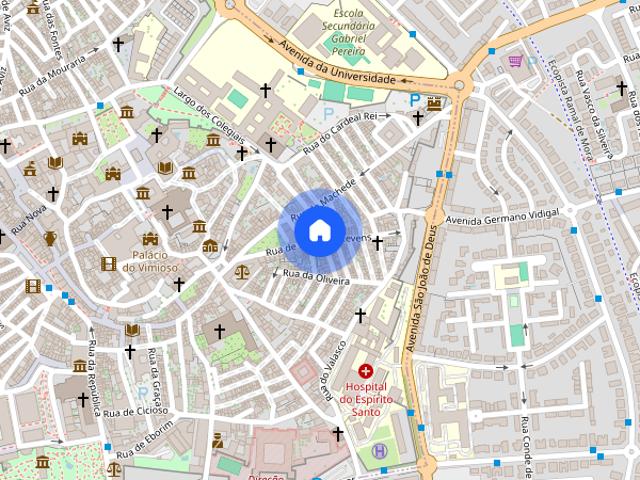 Arrendo quarto Evora rua Mendo Estevens