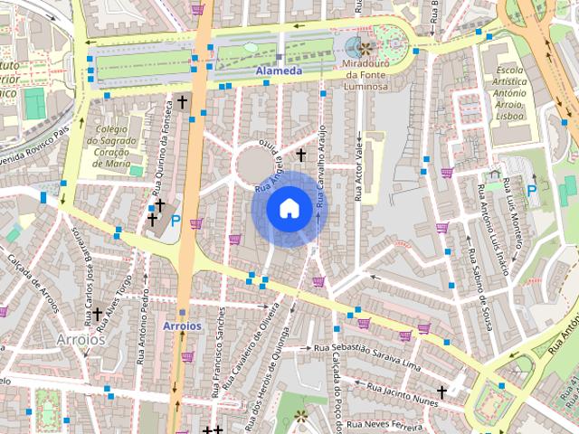 Arrendo quarto junto ao IST e metro Alameda