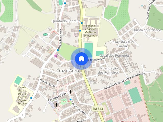 Arrendo quarto Leiria Cruz DAreia