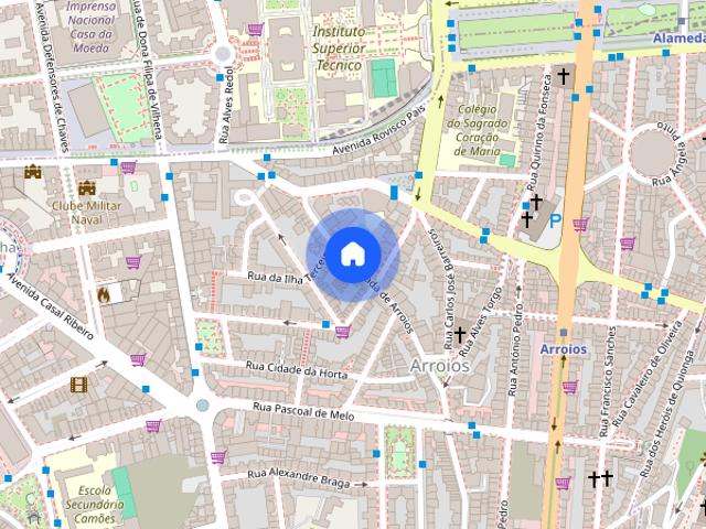 Arrendo quarto Lisboa Calcada de Arroios