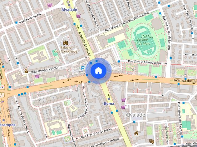 Arrendo quarto Lisboa av Roma