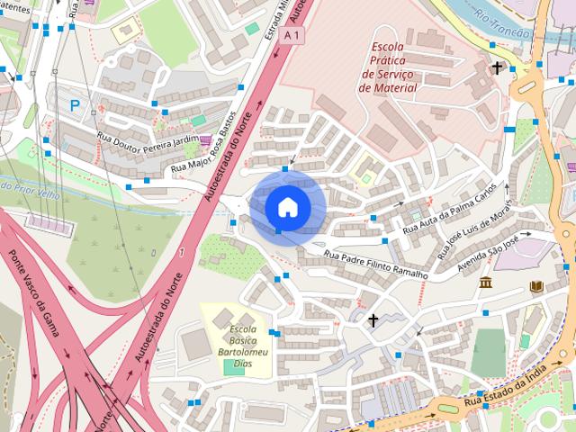 Arrendo quarto Loures rua Grao Vasco